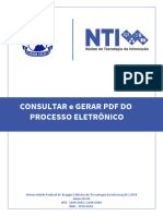 Manual - Consultar e Gerar PDF Do Processo Eletr Nico