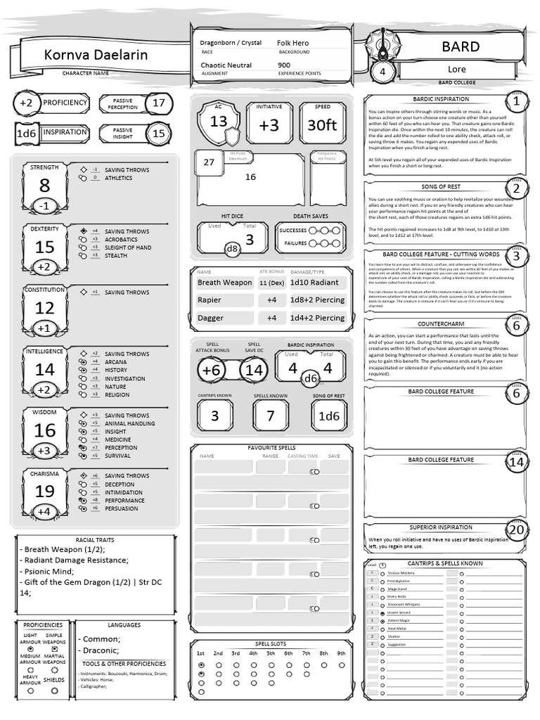 Kornva daelarin dd 5e pdf dungeons dragons role playing games