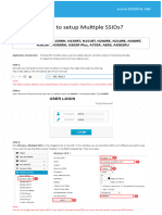 How To Setup Multiple Ssids?