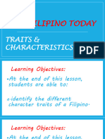 Filipino Traits Characters