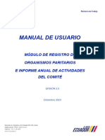 Manual de Registro de Organismos Paritarios