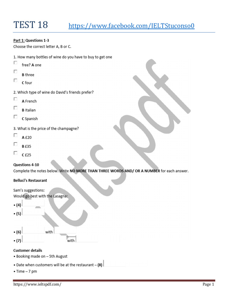 test-18-listening-download-free-pdf-nutrition-diet-nutrition