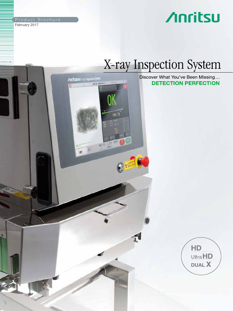 Anritsu XRay Inspection Overview | PDF | Absorbed Dose | X Ray