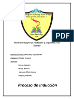 Programa de Induccion Ejemplo de Una Empresa de Alimentos Envasados (Sistema de Gestion y Calidad)