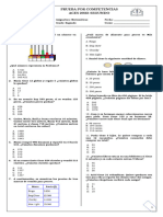 2° Matemáticas Evaluación Aces 2023