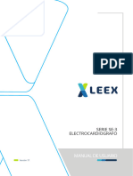 Electrocardiógrafo SE3 (1.7) - Manual de Usuario - Leex