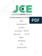 Funciones Exponencial y Logarítmica