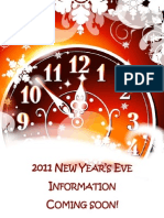NYE 2011 - Coming Soon