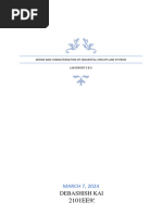 Design and Characterization of Sequential Circuits and Systems - Lab5&6 - 2101ee95