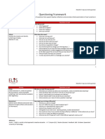 Questioning Framework