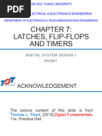 Chap 7 Latches Flipflops Timers