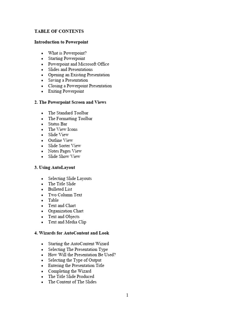 PowerPoint Basics and Features Guide | PDF | Microsoft Power Point ...