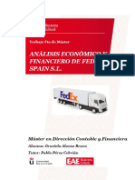 Analisis Economico y Financiero de Fedex