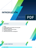 Introducción Proyecto de Grado