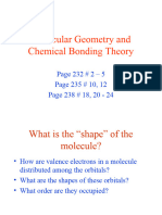 Molec Geometry and Bonding - Orbital