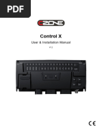 CZone Control X User & Installation Manual v1.2