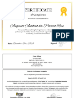 Colorful Modern Geometric Certificate of Participation