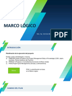 Marco Lógico. Proyecto de Grado