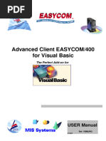 Advanced Client EASYCOM/400 For Visual Basic: USER Manual