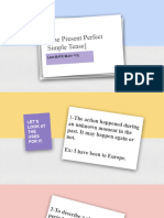 Present Perfect Simple Grammar Guides - 126881