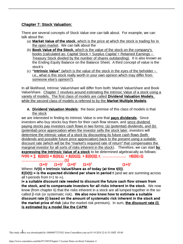 Chapter_7_Lecture_Notes_on_Stock_Valuation__1_ | PDF | Stocks ...