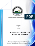 GE 5 Mathematics in The Modern World