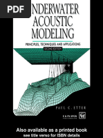 1996-2nd-Paul C. Etter - Underwater Acoustic Modeling Principles, Techniques and Applications