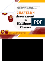 CHAPTER 4 Assessment in Multigrade Classes