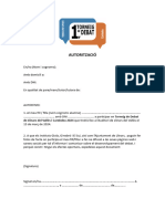 AUTORITZACIÓ - Drets - Imatge - Lliga de Debat