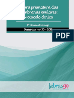 PDF Rotura Prematura Das Membranas Ovulares Protocolo Clinico DL