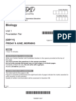 GCSE BIOL Past Papers Mark Schemes Standard MayJune Series 2017 22656