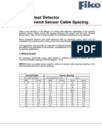 Linear Heat Detector Recommended Spacing - 2019-05-06
