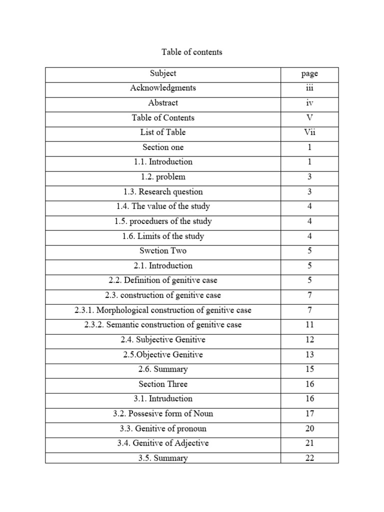 Understanding the Genitive Case | PDF | Adjective | English Language