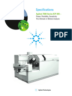 Agilent 7500 Series ICP-MS Specifications