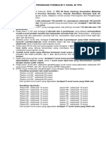 Soal Pengisian Formulir C Hasil Di TPS