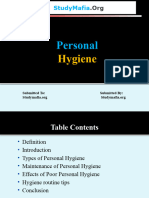 Personal Hygiene PPTT
