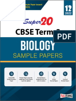 Super 20 Biology Sample Paper