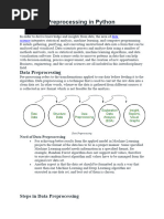 ML Data Preprocessing in Python