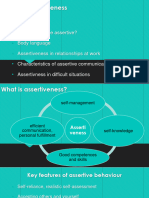 Lecture 11 Assertiveness