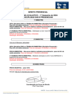 Sistema Avaliativo 1 Semestre 2024