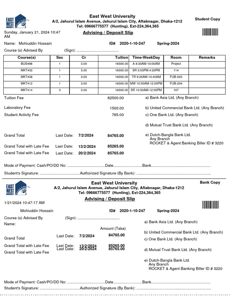 Advising slip pdf financial services financial services companies