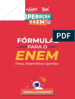 Fórmulas Enem 2023