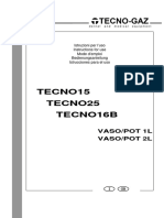 Manuale Uso - Aspiaratore-Tecnogaz+ce