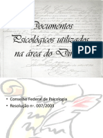 Documentos Psicológicos Jurídicos