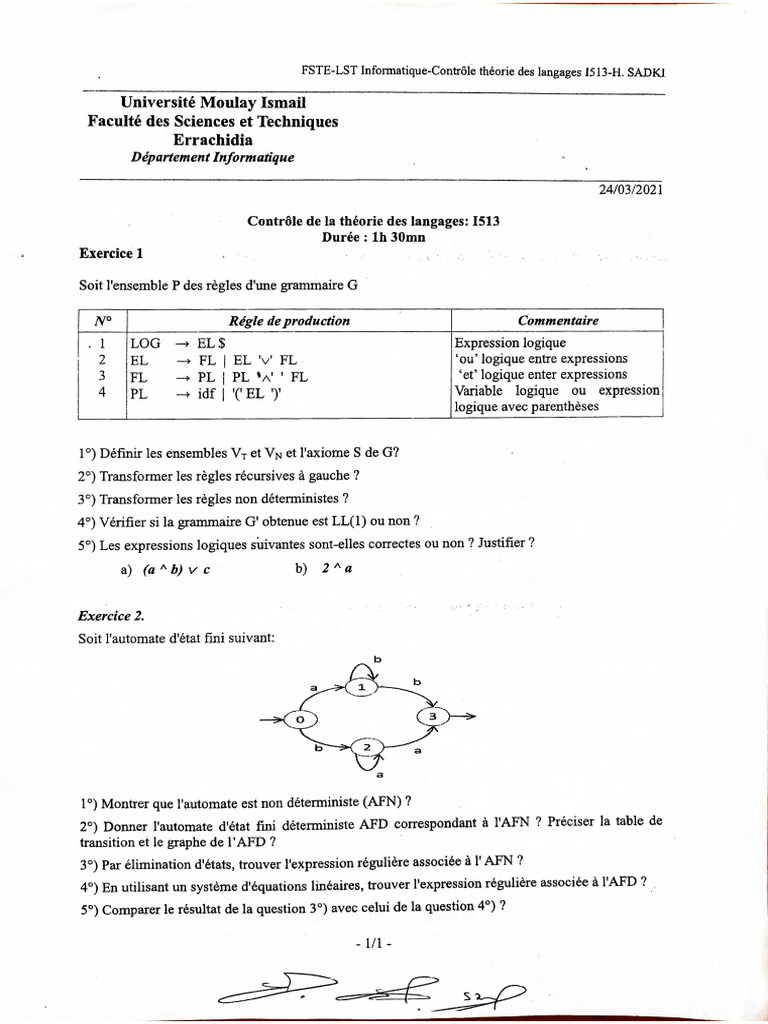 TP Exam | PDF