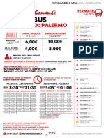 Linea Palermo Aeroporto 2023