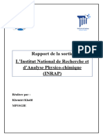 Rapport Chimie