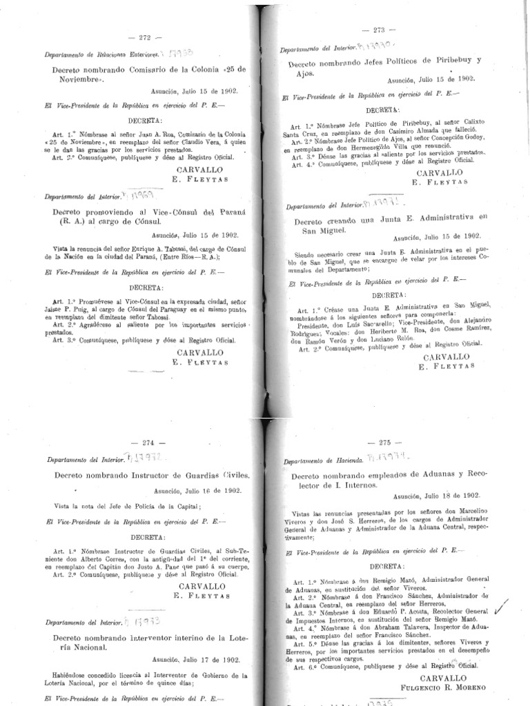 decreto 15 julio 1902 PDF