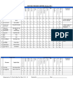 F1a Monthly Progress Report