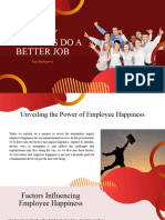 Prezentacija - Poslovni Engleski - Happy Employees Do A Better Job - Enis Mešanović